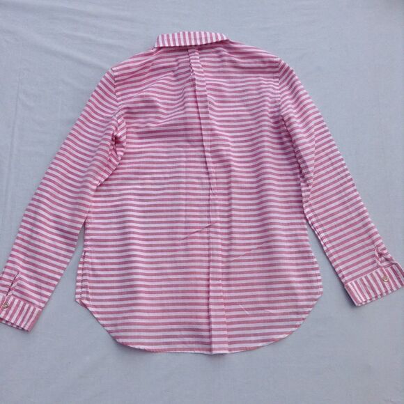 Zara Basic Long Sleeve Shirt Size Small - Picture 2 of 4